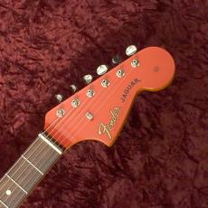 Fender FSR Made in Japan Traditional II 60s Jaguar Fiesta Red Matching Head_4
