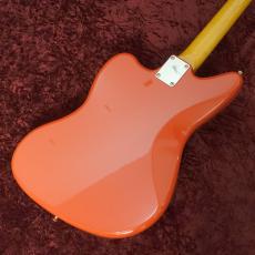 Fender FSR Made in Japan Traditional II 60s Jaguar Fiesta Red Matching Head_5