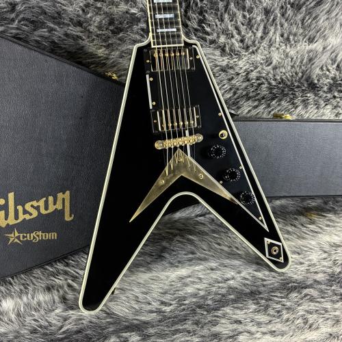 Gibson Flying V Custom Ebony w/ Richlite Fingerboard  2017【Autumn Sale!!】