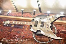 Silvertone 2004 PS-AP5 Paul Stanley Apocalypse Model (Cracked Mirror)_3