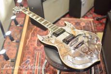 Silvertone 2004 PS-SN5 Paul Stanley Sovereign Model (Cracked Mirror)_3