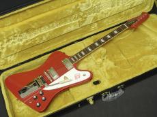 Epiphone Inspired by Gibson Custom 1963 Firebird V Maestro Vibrola Ember Red