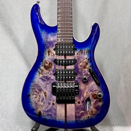 Ibanez Premium S1070PBZ -CLB (Cerulean Blue Burst)- 【Stainless Frets!】【軽量3.37kg!】