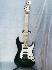 Jackson USA Adrian Smith San Dimas SDQM -Transparent Green Burst/Maple- 2023年製【Made In USA】_3