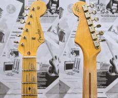 Fender Custom Shop LIMITED EDITION Fat 1950s Stratocaster Relic -Wide Fade Chocolate 2 Color Sunburst-_5