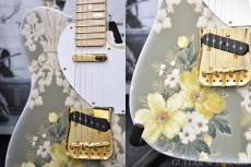 Fender Custom Shop MBS Retro Decor Damask Telecaster N.O.S. -Authentic 1930s Wall Paper- by Kyle Mcmillin_7