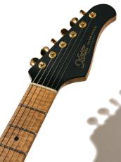 XOTiC NAMM XSC-1 Master Grade Roasted Flame Maple Matte Black 2020_3
