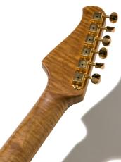 XOTiC NAMM XSC-1 Master Grade Roasted Flame Maple Matte Black 2020_4