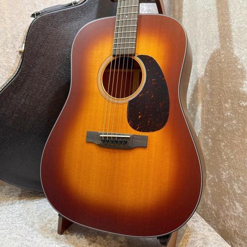 Martin 【試奏動画あり】D-18 Satin Amberburst '24【生音が大きく・乾いた心地良い音色】【送料当社負担】【池袋店在庫品】