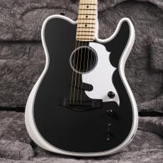 Fender LTD Jack White Triplesonic Acoustasonic Telecaster ~Satin Arctic White with Black Top~