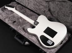 Fender LTD Jack White Triplesonic Acoustasonic Telecaster ~Satin Arctic White with Black Top~_13