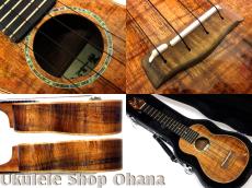 夢弦堂 ソプラノロングネック フレイムドハワイアンコア(表裏1P) #227_4