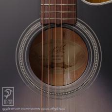 Maton EBG808PF LTD Ghost Black 2025_12