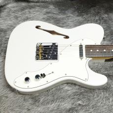 Fender Made in Japan Limited Telecaster Thinline RW Kusumi White_6