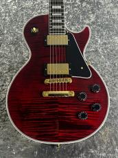 Gibson 【オーダーモデル】Les Paul Custom Red Tiger Figured Gloss  #CS501842【4.55kg】3F_2