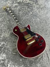 Gibson 【オーダーモデル】Les Paul Custom Red Tiger Figured Gloss  #CS501842【4.55kg】3F_3
