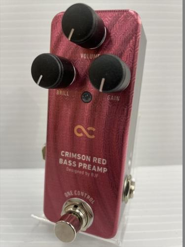 One Control Crimson Red Bass Preamp