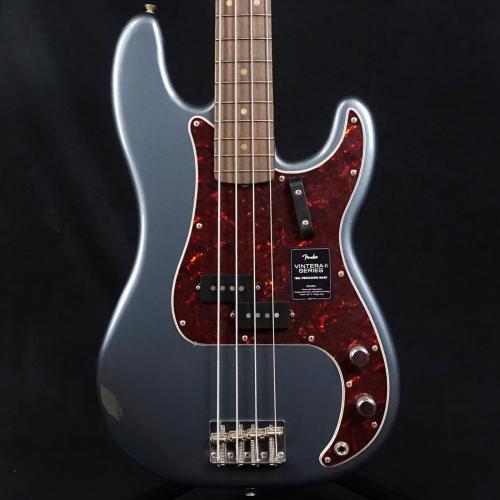 Fender Limited Edition Vintera II Road Worn '60s Precision Bass Charcoal Frost Metallic