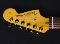 Fender American Professional Classic Jaguar Faded Firemist Gold_5