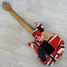 EVH 【シルバーウィークSALE!】LTD Ed Wolfgang Special Striped SeriesRed Black and White Aged_6