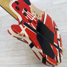 EVH 【シルバーウィークSALE!】LTD Ed Wolfgang Special Striped SeriesRed Black and White Aged_8
