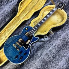 Epiphone Inspired by Gibson Custom Dealer Select Les Paul Custom Quilt Viper Blue_3