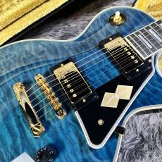 Epiphone Inspired by Gibson Custom Dealer Select Les Paul Custom Quilt Viper Blue_4