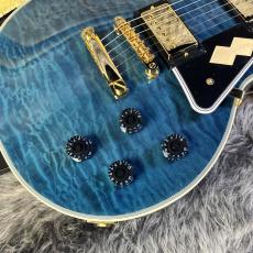 Epiphone Inspired by Gibson Custom Dealer Select Les Paul Custom Quilt Viper Blue_5