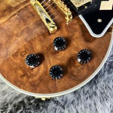 Epiphone Inspired by Gibson Custom Dealer Select Les Paul Custom Figured Walnut Antque Natural_5