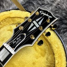 Epiphone Inspired by Gibson Custom Dealer Select Les Paul Custom Figured Walnut Antque Natural_7