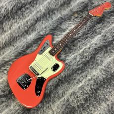 Fender FSR Made in Japan Traditional II 60s Jaguar Fiesta Red Matching Head_2