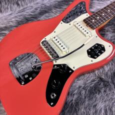 Fender FSR Made in Japan Traditional II 60s Jaguar Fiesta Red Matching Head_3