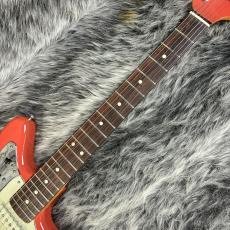 Fender FSR Made in Japan Traditional II 60s Jaguar Fiesta Red Matching Head_4