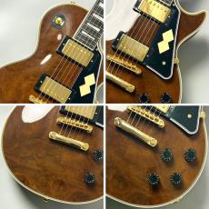 Epiphone Inspired by Gibson Custom Dealer Select Les Paul Custom Figured Walnut Antque Natural #26071529108_4