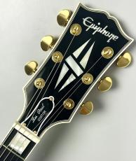 Epiphone Inspired by Gibson Custom Dealer Select Les Paul Custom Figured Walnut Antque Natural #26071529108_6