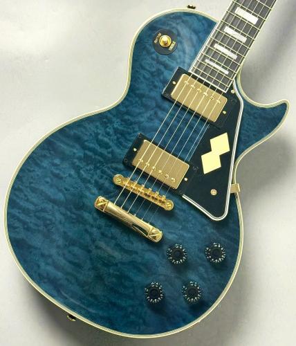 Epiphone Inspired by Gibson Custom Dealer Select Les Paul Custom Quilt -Viper Blue- #26071528665