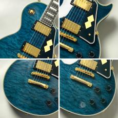 Epiphone Inspired by Gibson Custom Dealer Select Les Paul Custom Quilt -Viper Blue- #26071528665_4