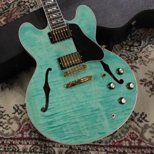 Gibson 【AAA Figured 】ES Supreme Seafoam Green   s/n 220650191 [3.67kg]