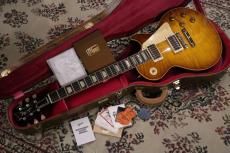 Gibson 【圧巻の杢】1959 Les Paul Standard "R"Top Golden Poppy Burst Gloss s/n 951714【3.87kg】_5