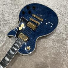 Epiphone Dealer Select IGC Les Paul Custom Quilt  Gloss Viper Blue #26071528656【4.31kg】_4