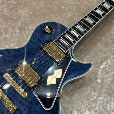 Epiphone Dealer Select IGC Les Paul Custom Quilt  Gloss Viper Blue #26071528656【4.31kg】_5