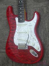 Fender Japan 2024 Collection Made in Japan Hybrid II Stratocaster RW Quilt Red Beryl_3