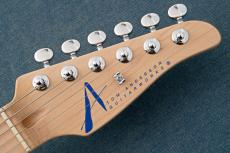 TOM ANDERSON Drop Top w/Special Selection Traditional Flame, Blue Logo -Bora Bora Blue with Binding-_8