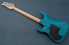 TOM ANDERSON Drop Top w/Special Selection Traditional Flame, Blue Logo -Bora Bora Blue with Binding-_9