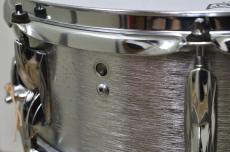 Premier 1410 Brushed Aluminum Snare Drum  14"×5.5"_3