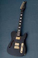 Kz Guitar Works Kz TL Trad Semi-Hollow 22 2H6 Custom -All Black-【3.43kg】_2