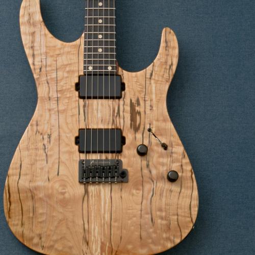 TOM ANDERSON Angel w/Selected Spalted Maple Top -Natural with Binging-【3.30kg】