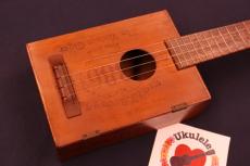 Kamaka 1940's Vintage Samuel Kamaka Jr. Cedar Wood Cigar Box Concert Ukulele #2963_2