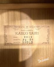 K.Yairi カズオ・ヤイリ　Kazuo Yairi　FG-20 2012年製 _8