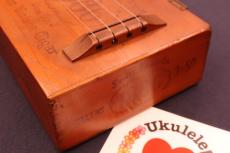 Kamaka 1940's Vintage Samuel Kamaka Jr. Cedar Wood Cigar Box Concert Ukulele #2963_8